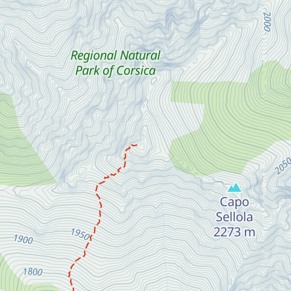 Map of Monte Padro