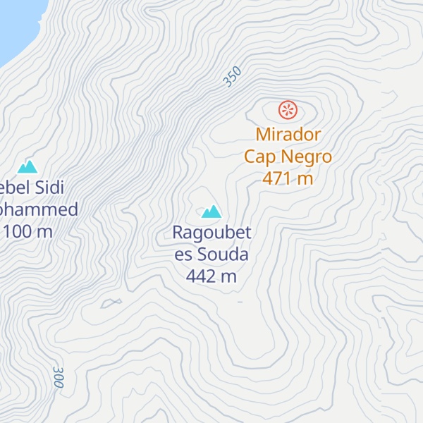 Map of Ragoubet es Souda