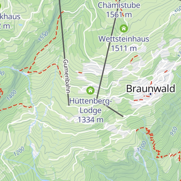 Map of Hüttenberg-Lodge