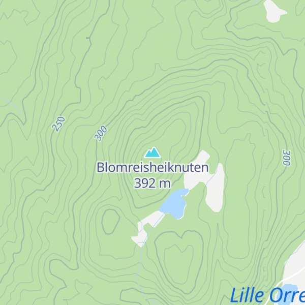 Map of Blomreisheiknuten