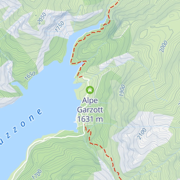 Map of Alpe Garzott