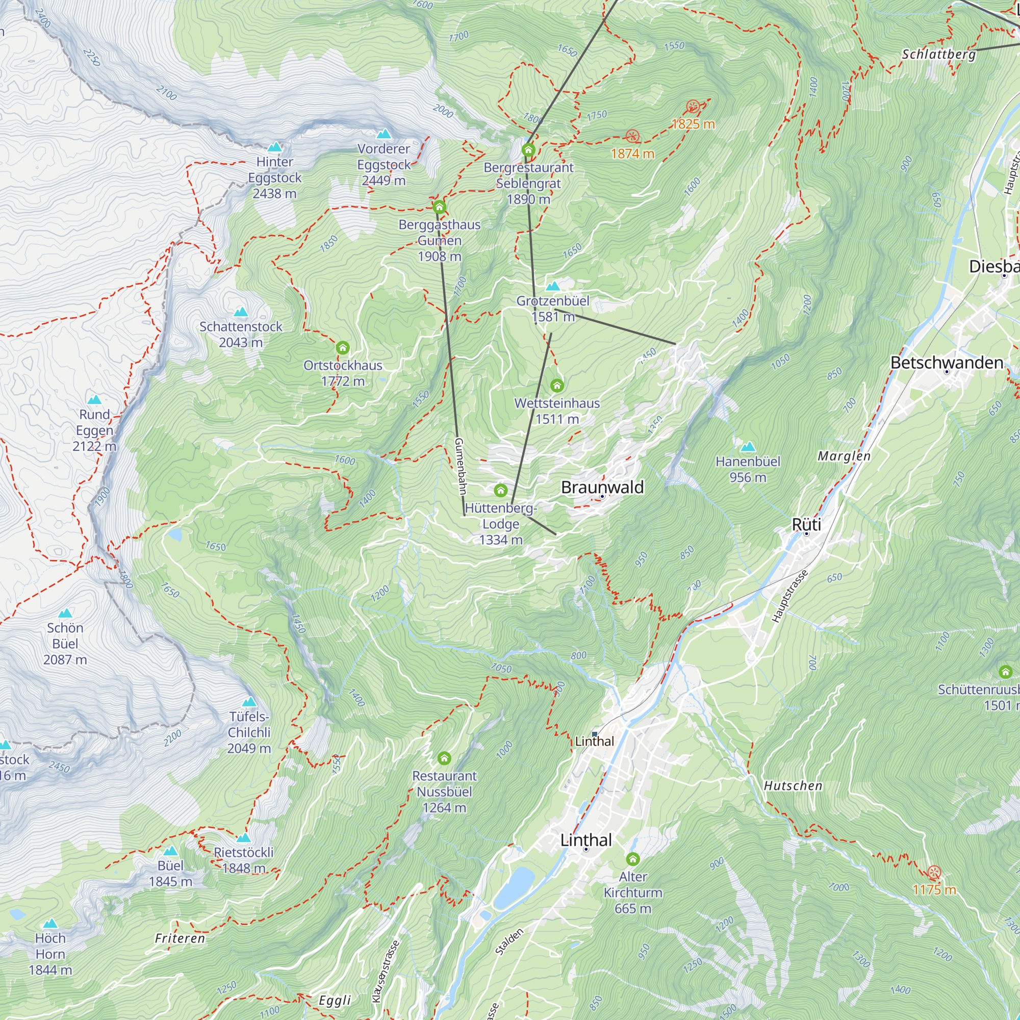 Cristal map