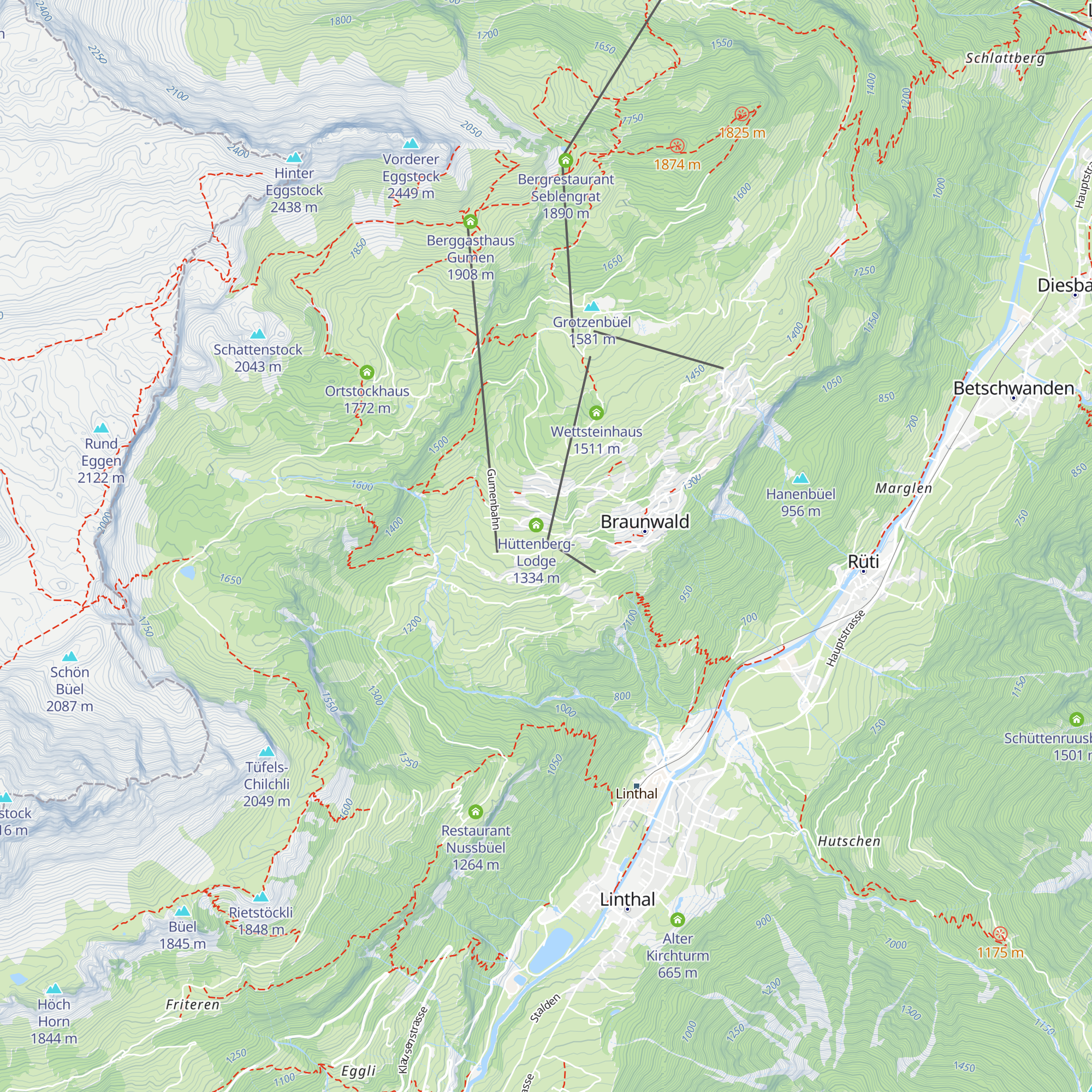 Cristal map