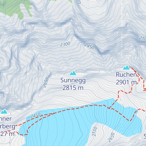 Map of Sunnegg