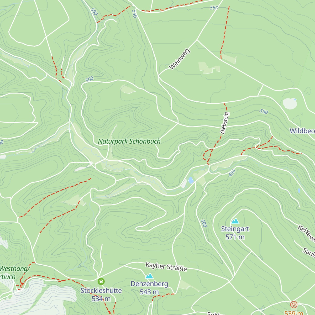 Falkenkopfhütte map