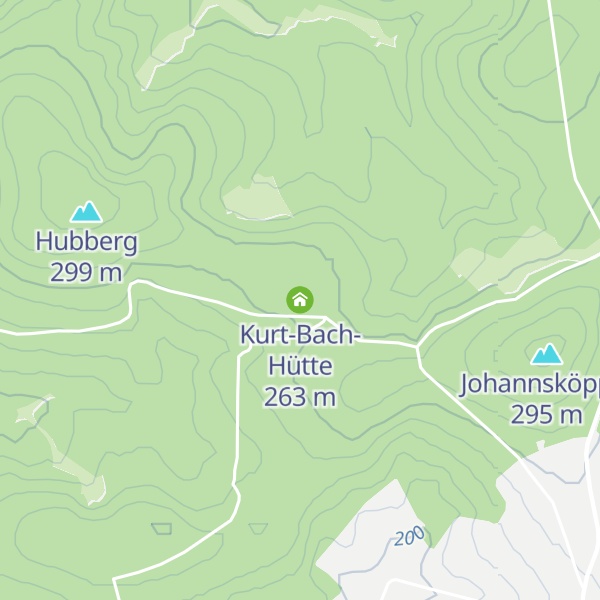 Map of Kurt-Bach-Hütte