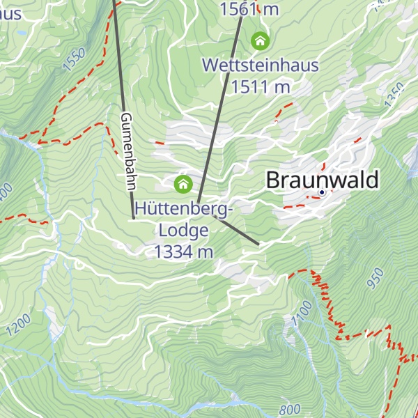 Map of Hüttenberg