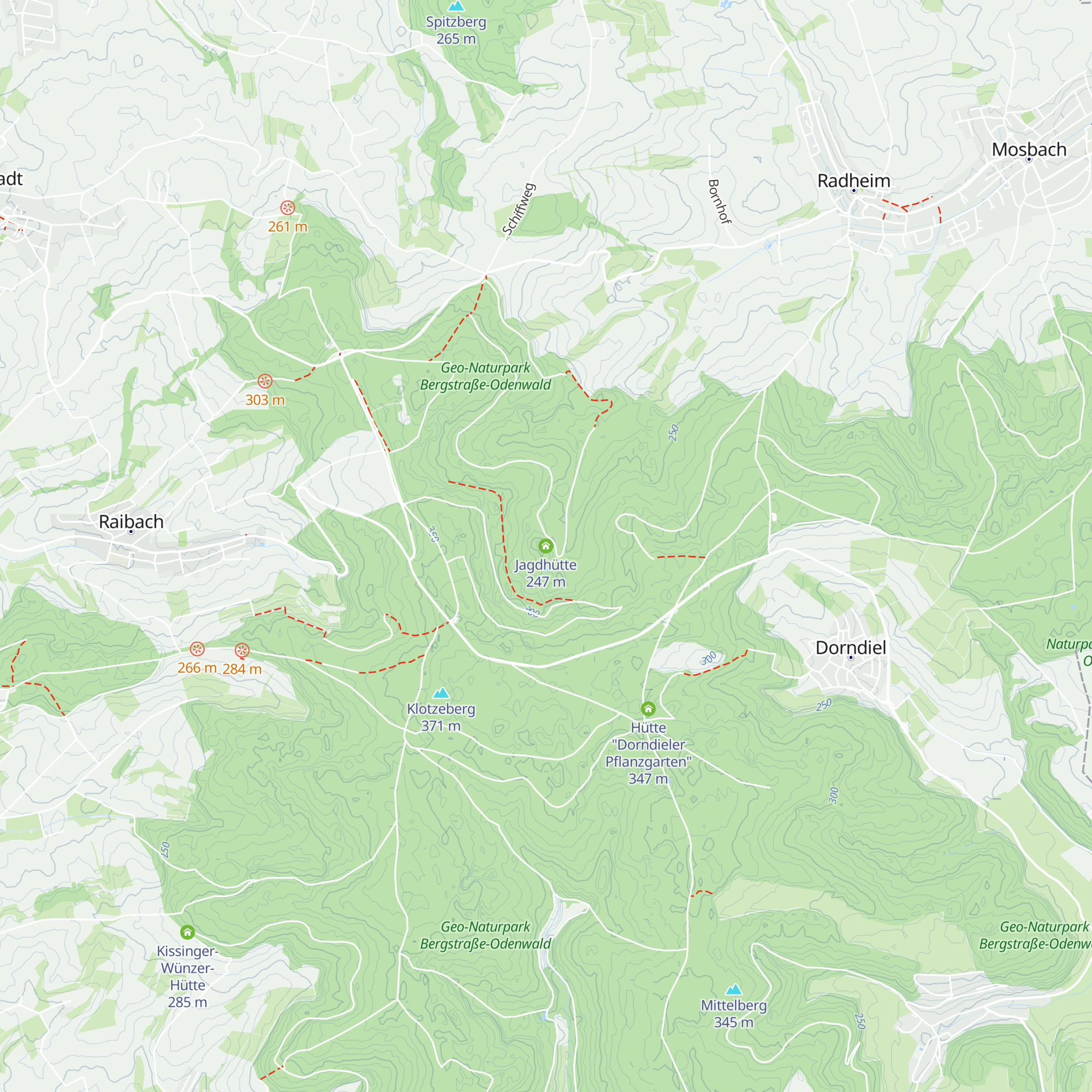 Jagdhütte map