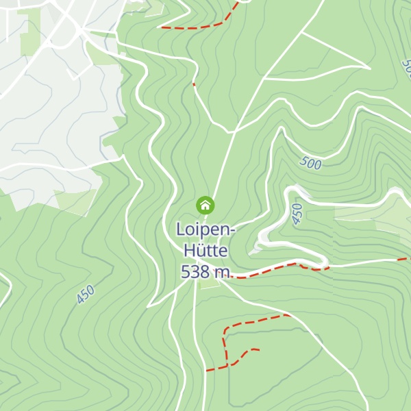 Map of Loipen-Hütte