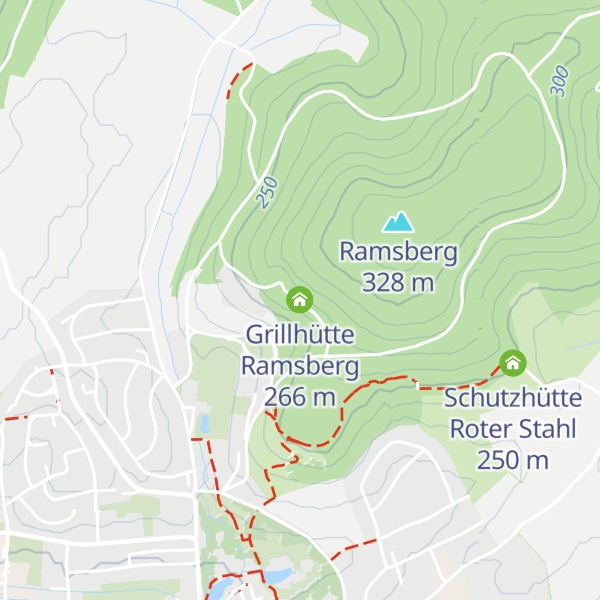 Map of Grillhütte Ramsberg