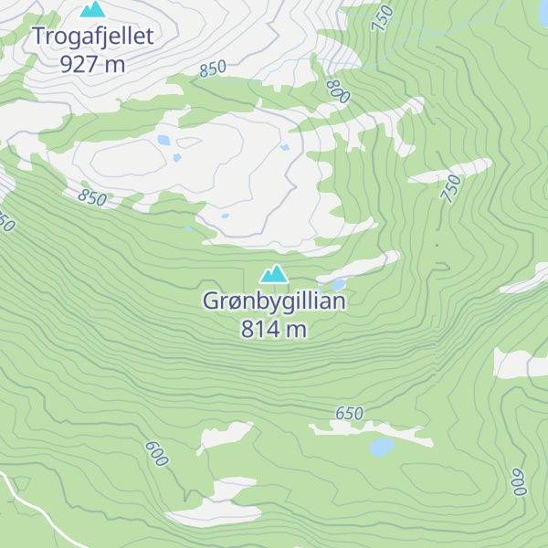 Map of Grønbygillian
