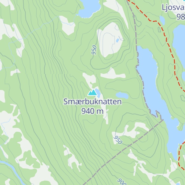 Map of Smærbuknatten