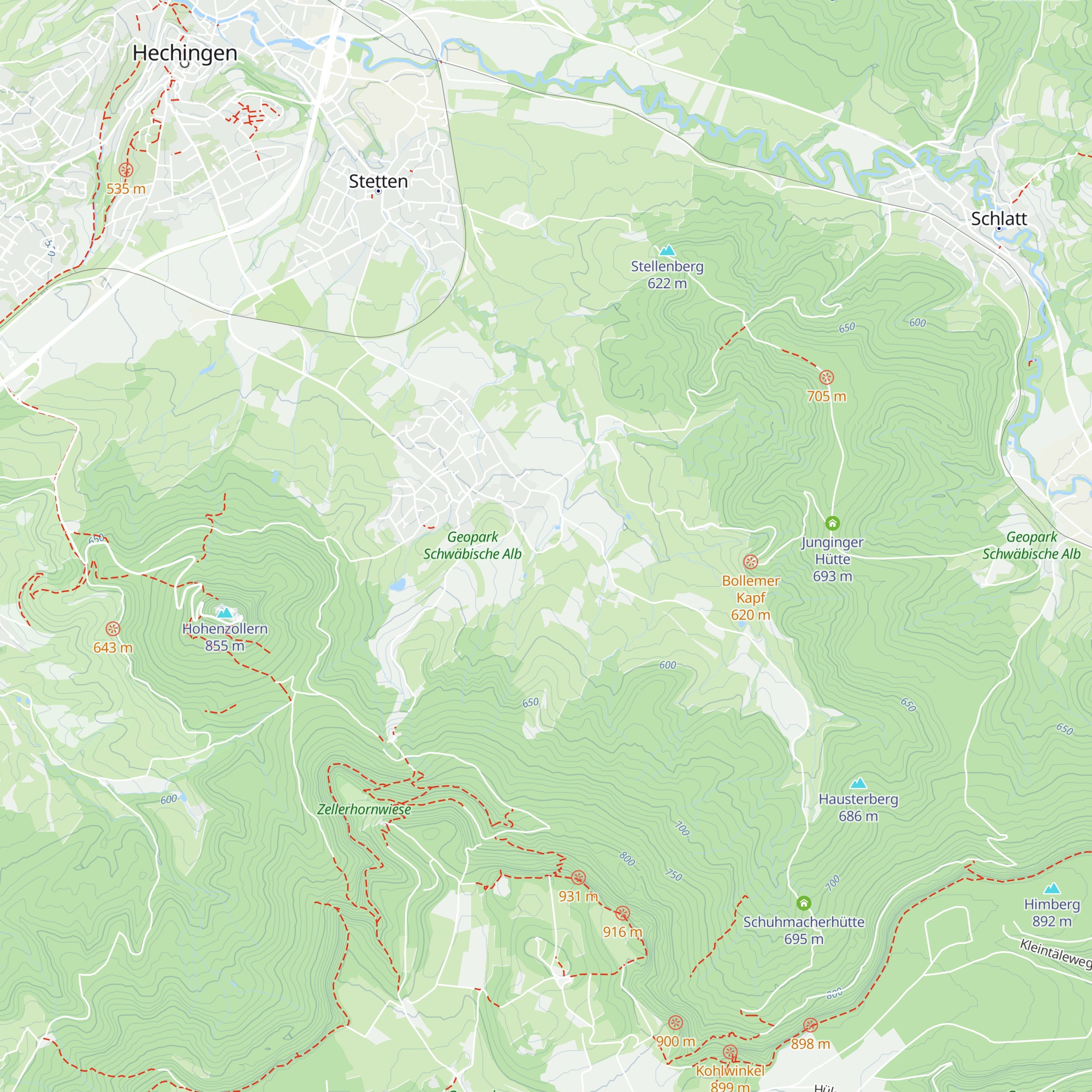 Ziegelhütte map
