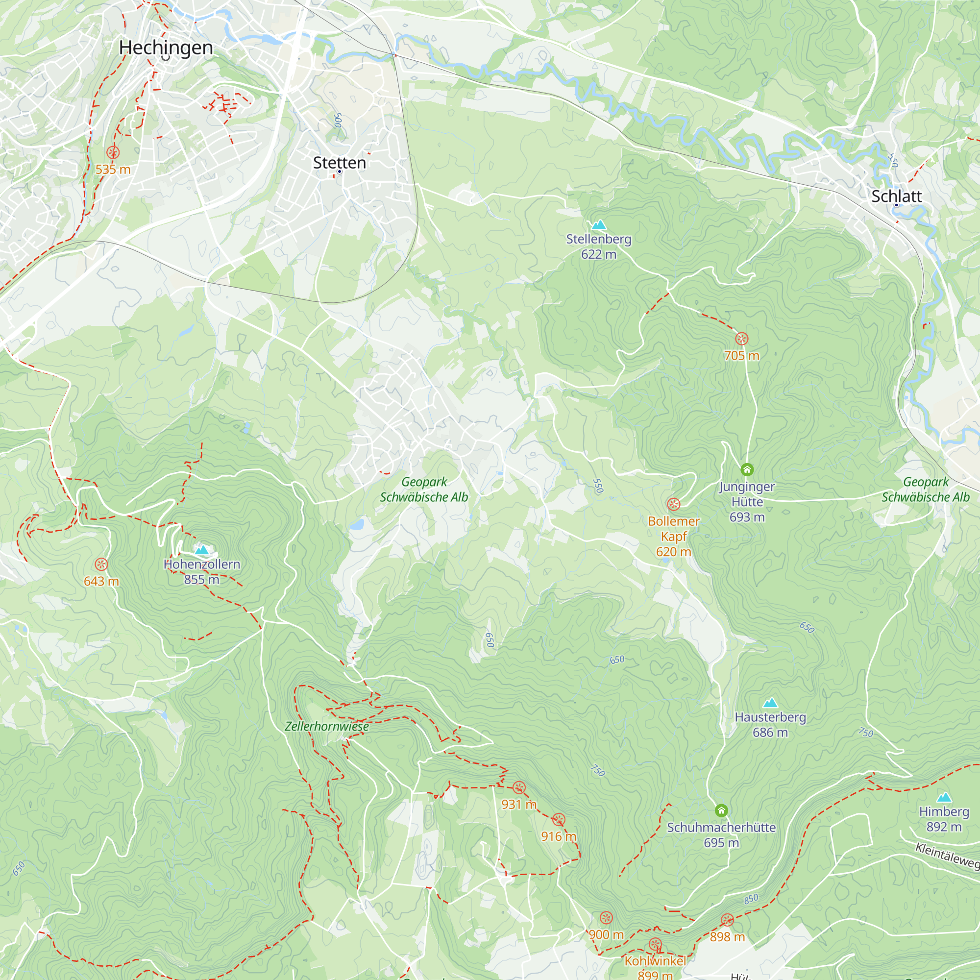 Ziegelhütte map