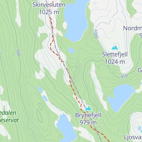 Map of Sigridlinuten