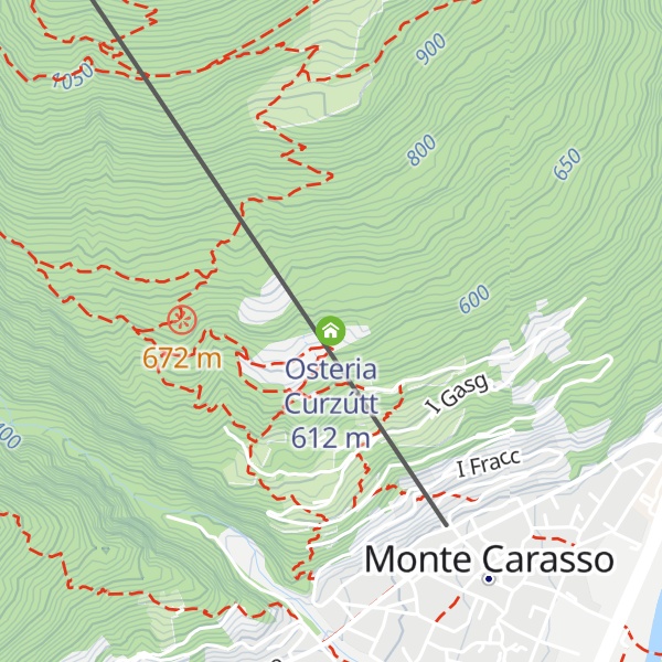 Map of Osteria Curzútt