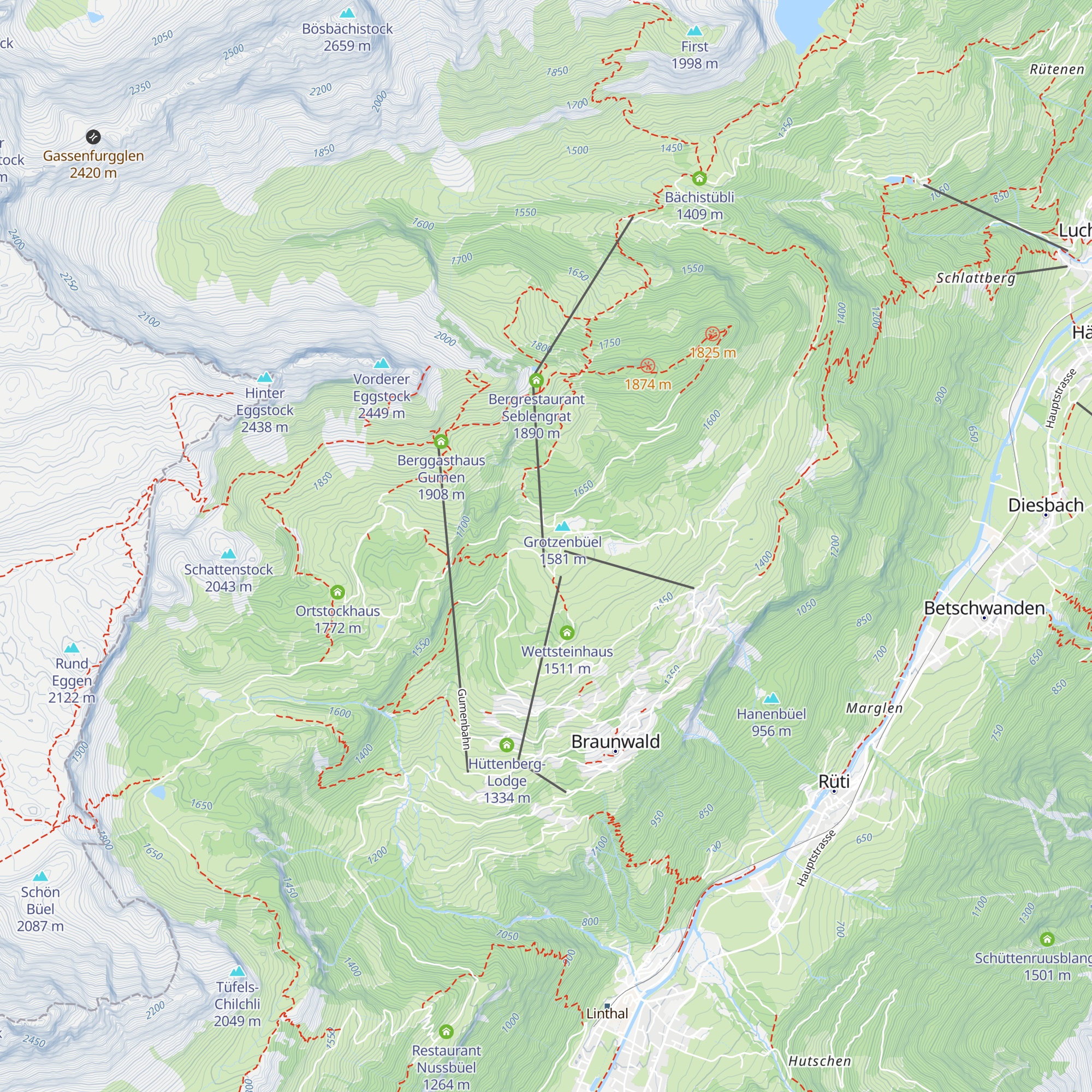 Panorama-Jurte map