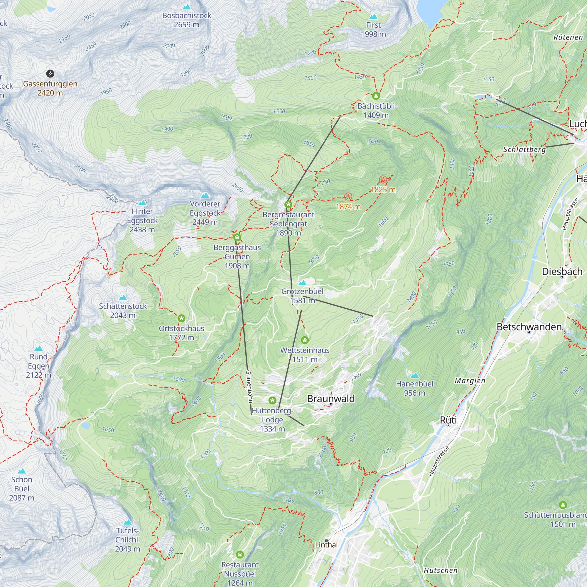 Panorama-Jurte map