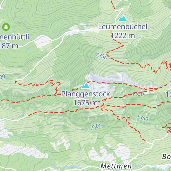 Map of Planggenstock