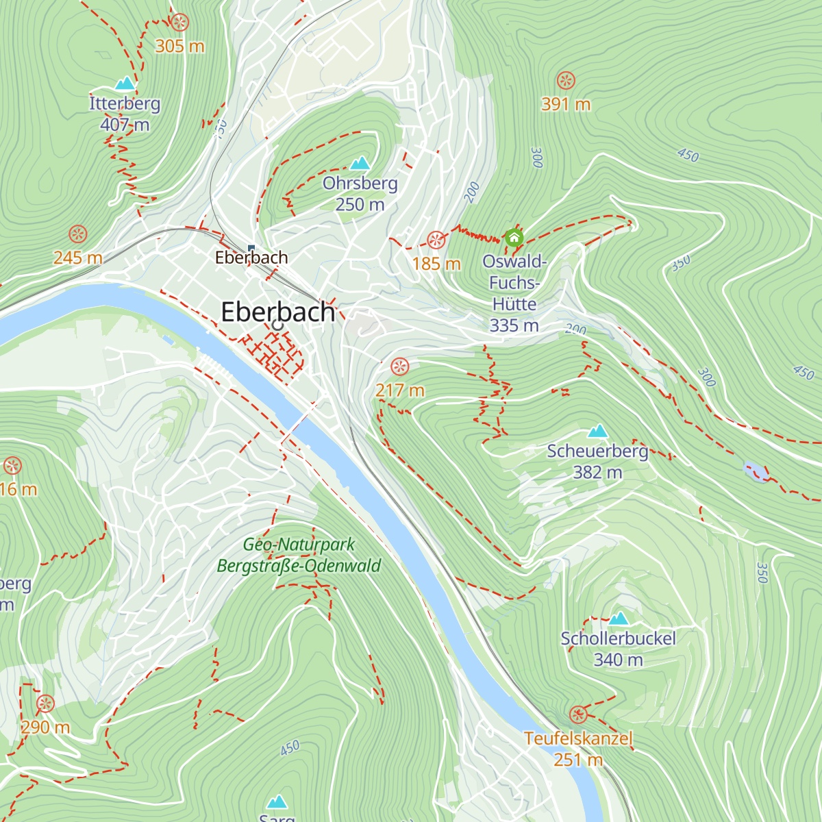 Ludwig Neuer-Hütte map