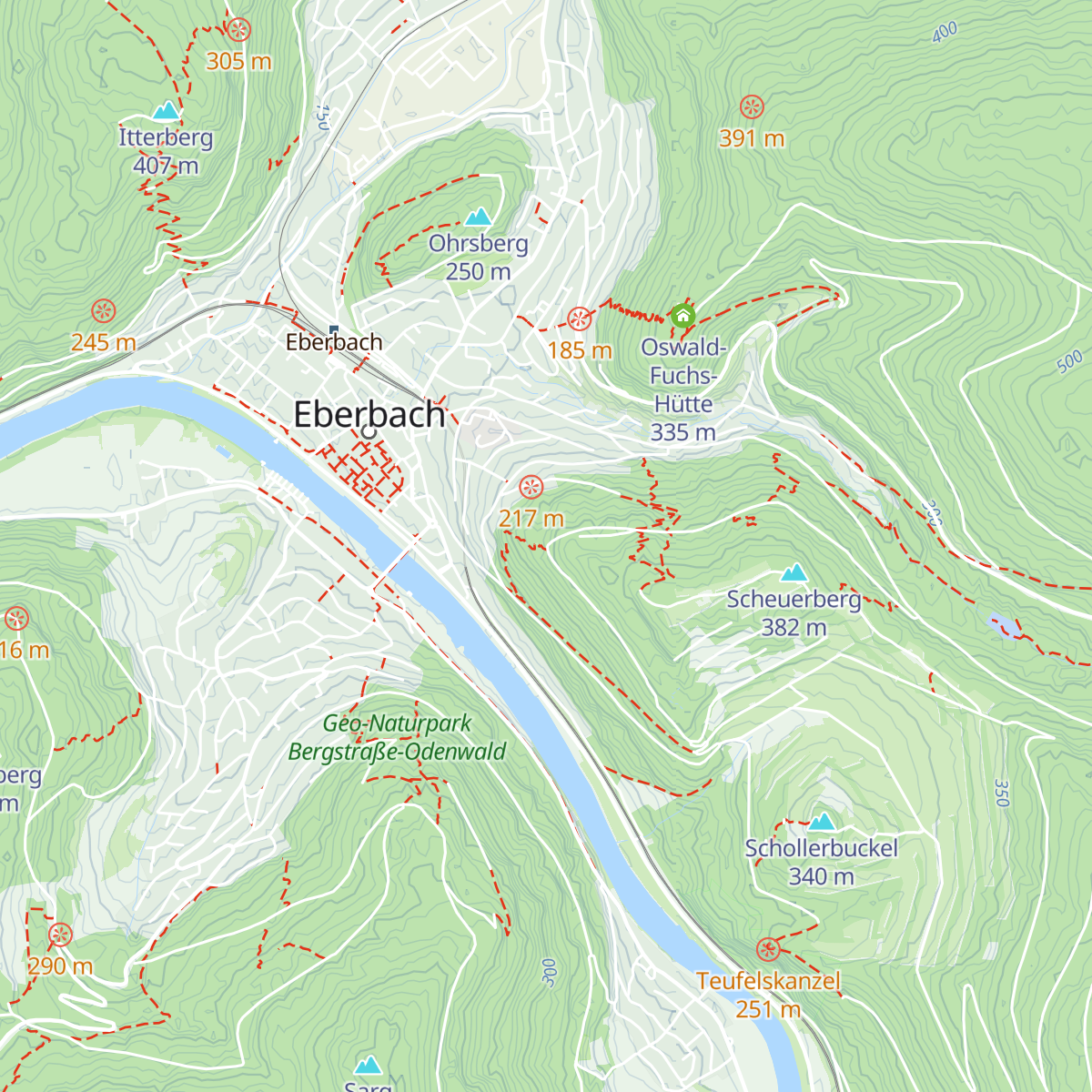 Ludwig Neuer-Hütte map