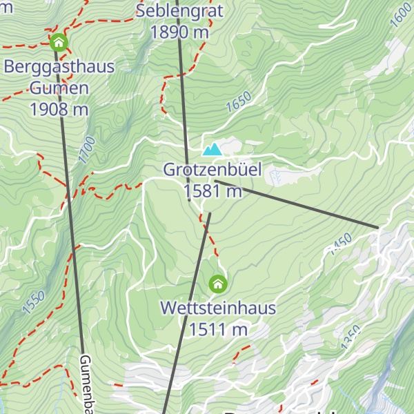 Map of Chämistube