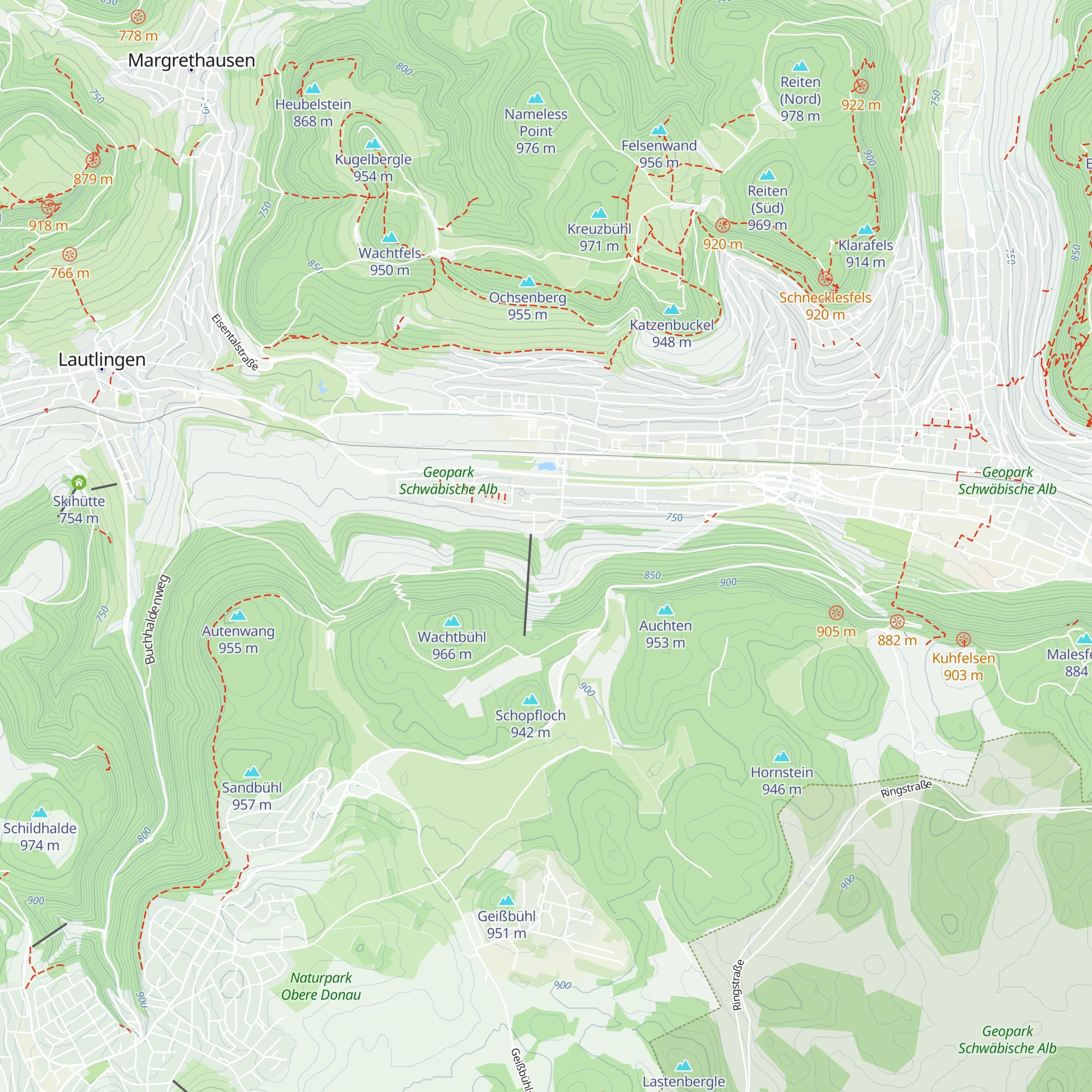 Skischulhütte map