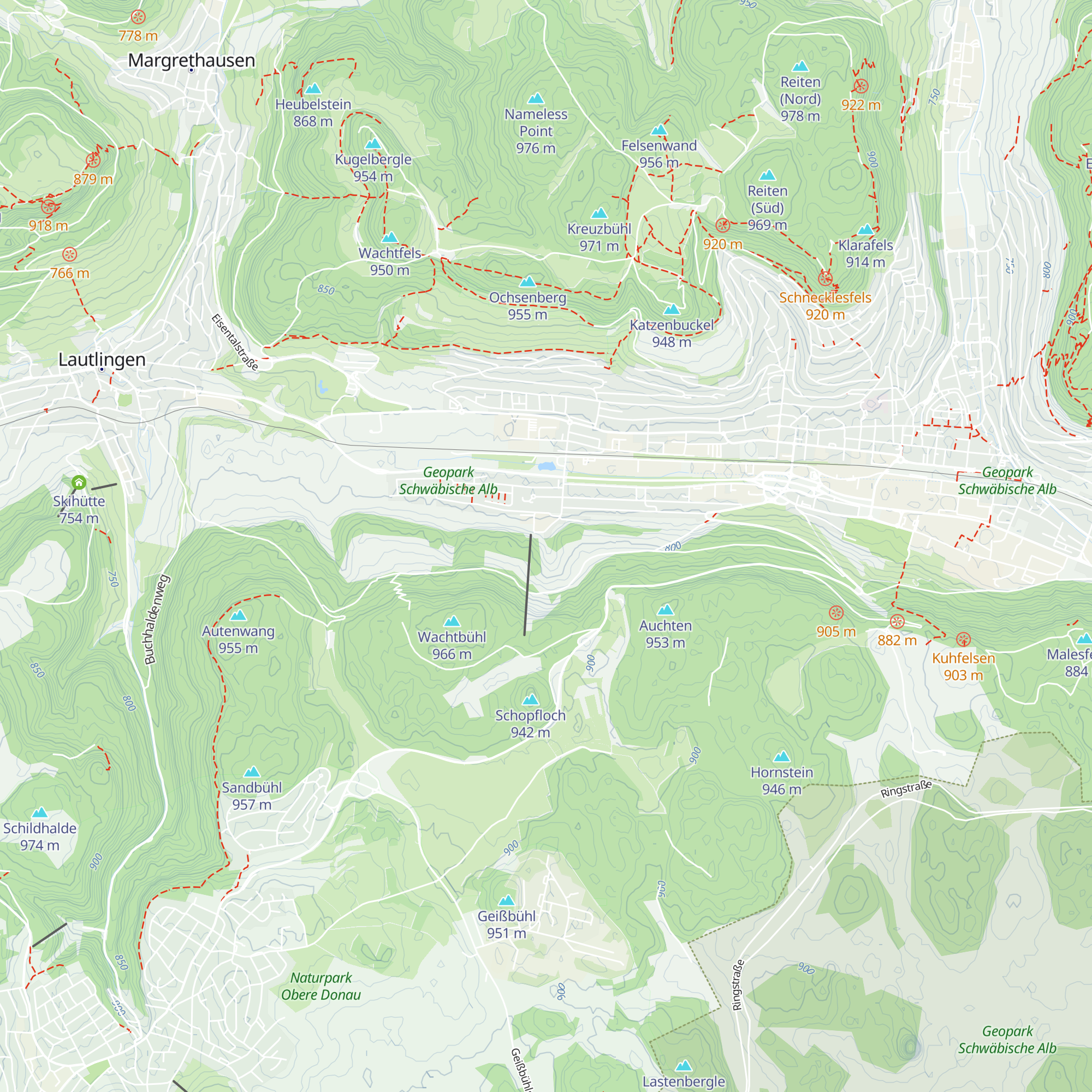 Skischulhütte map