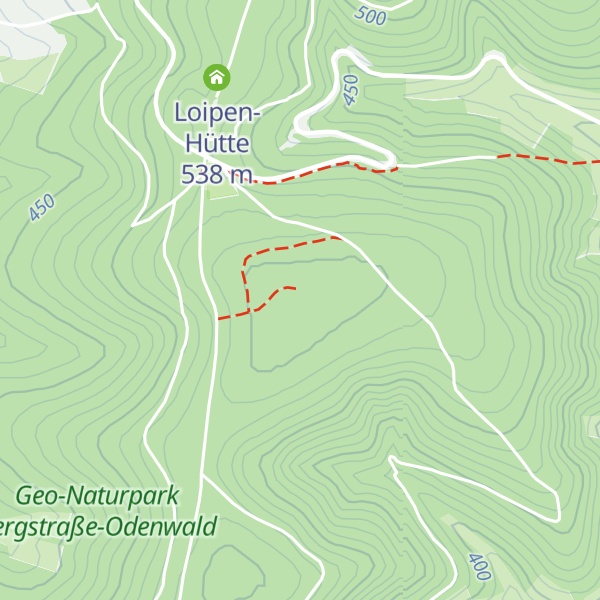 Map of Sensbacher Höhe