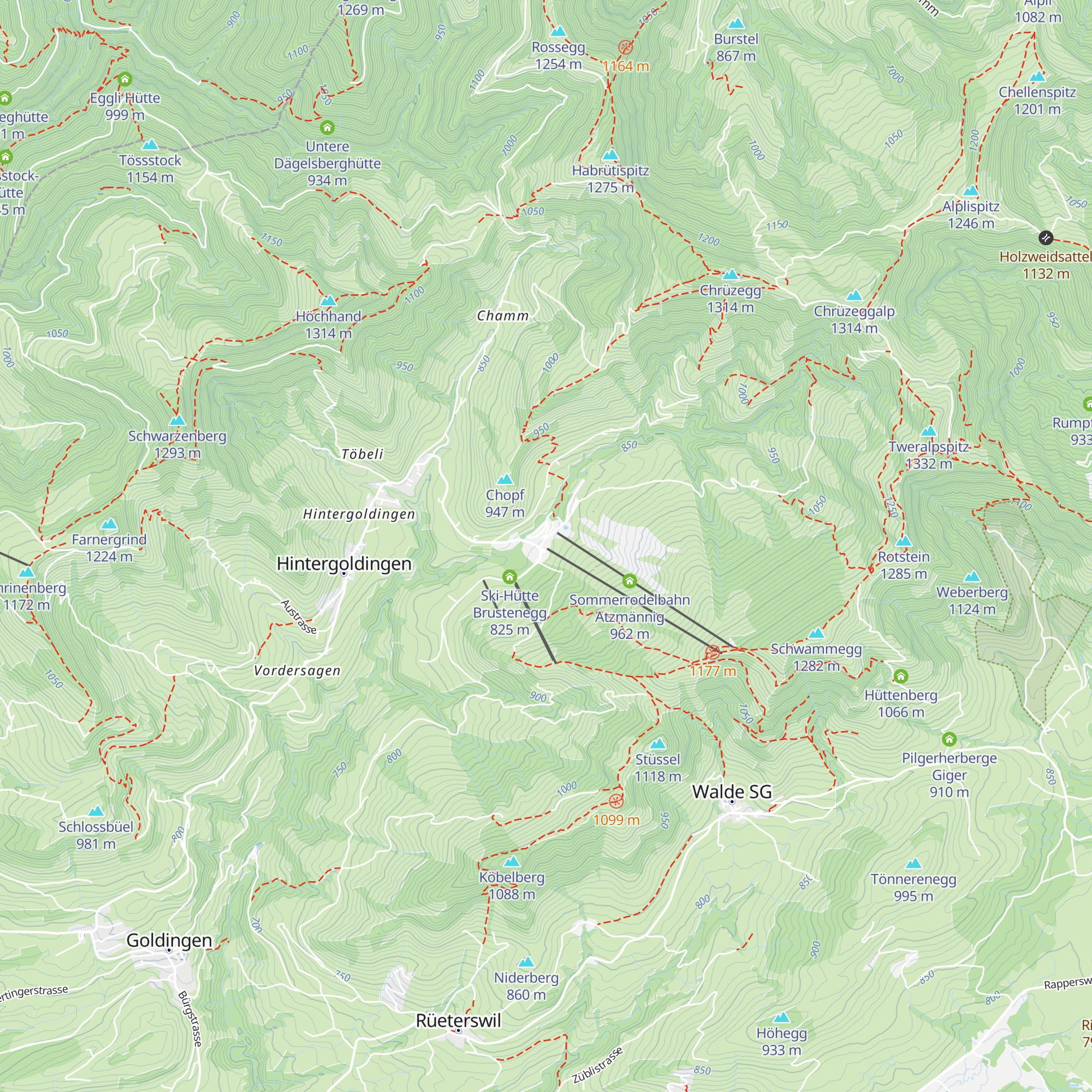 Talstation map
