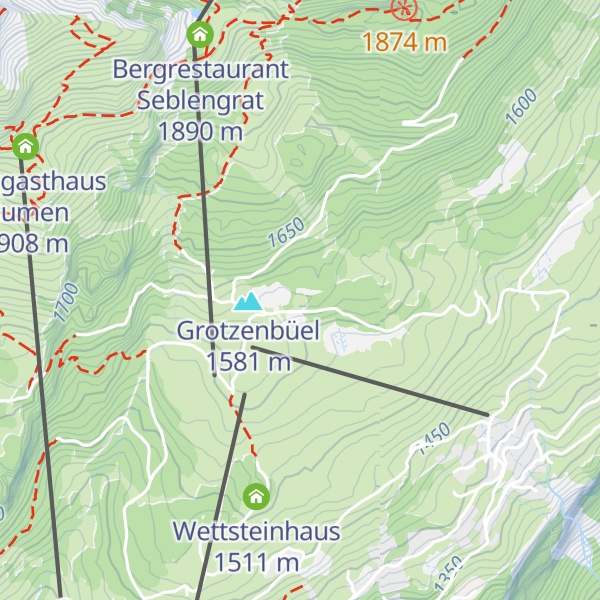 Map of Skihaus Mattwald