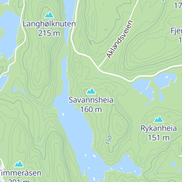 Map of Savannsheia