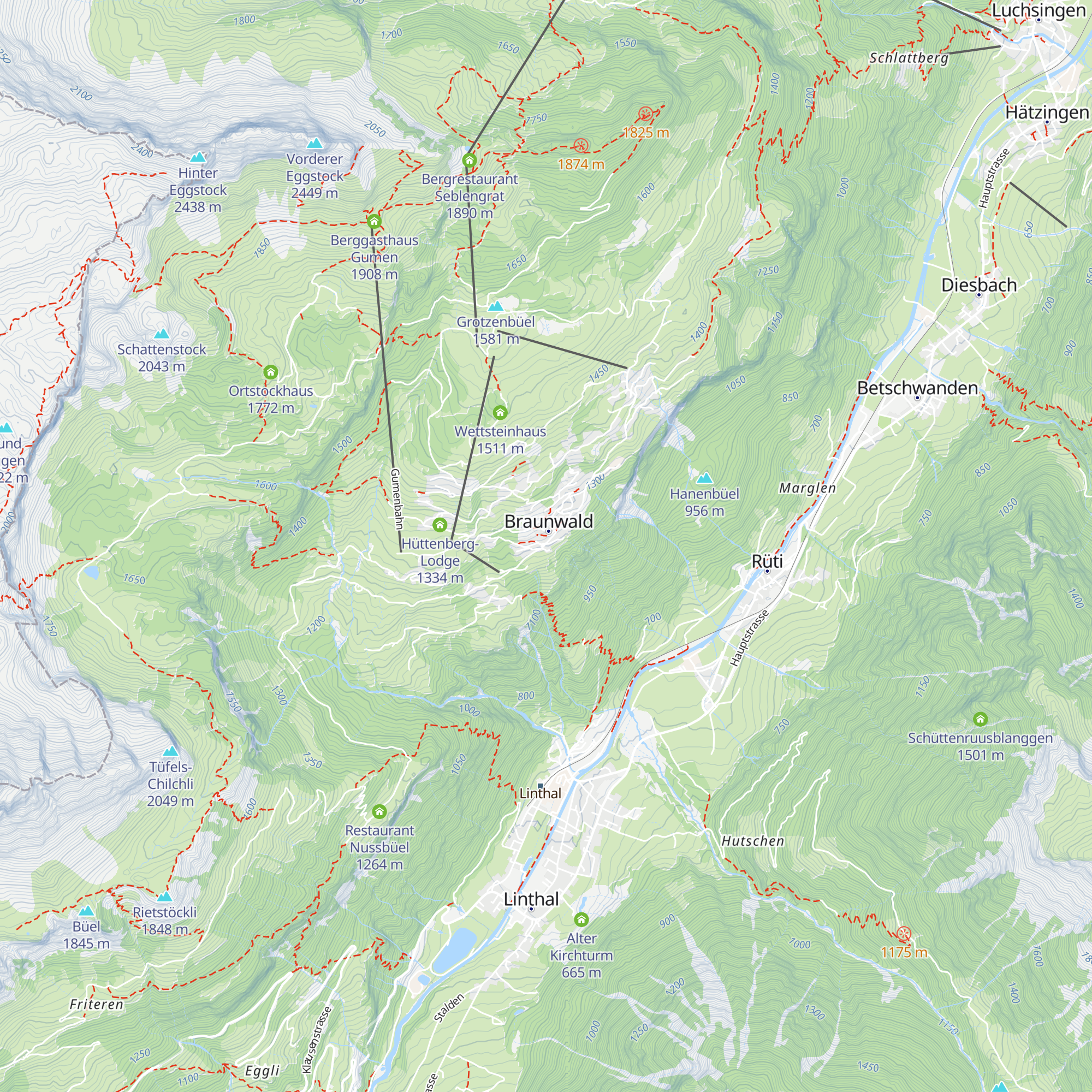 Tourismus-Info map