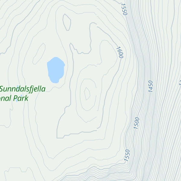 Map of Kvitådalshøa