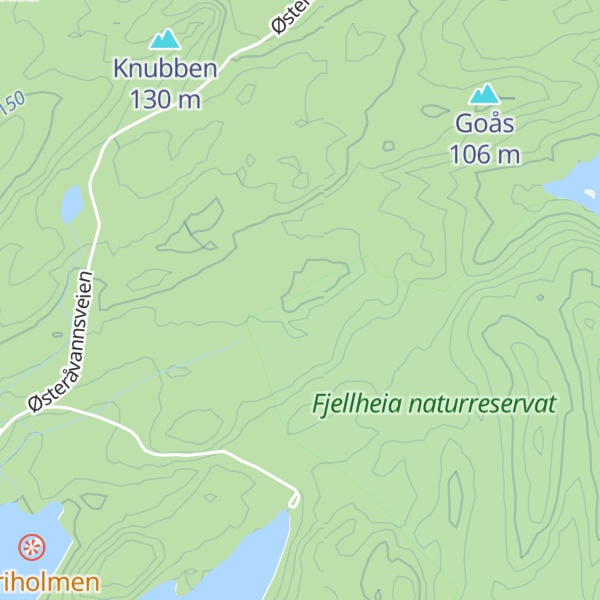 Map of Bronåsen
