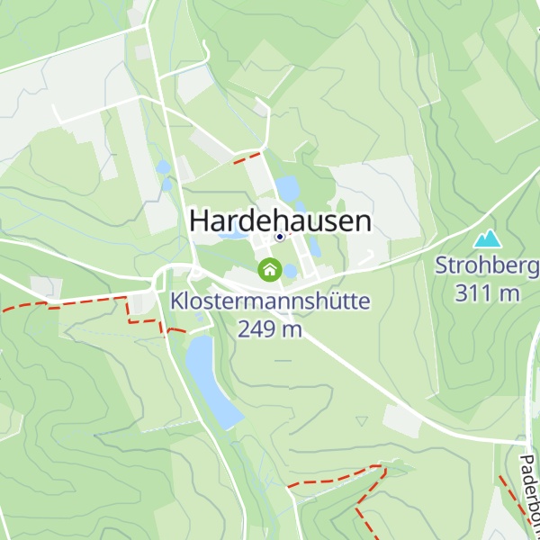 Map of Klostermannshütte