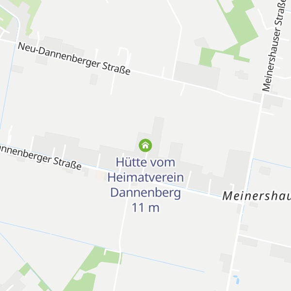 Map of Hütte vom Heimatverein Dannenberg