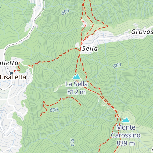 Map of La Sella