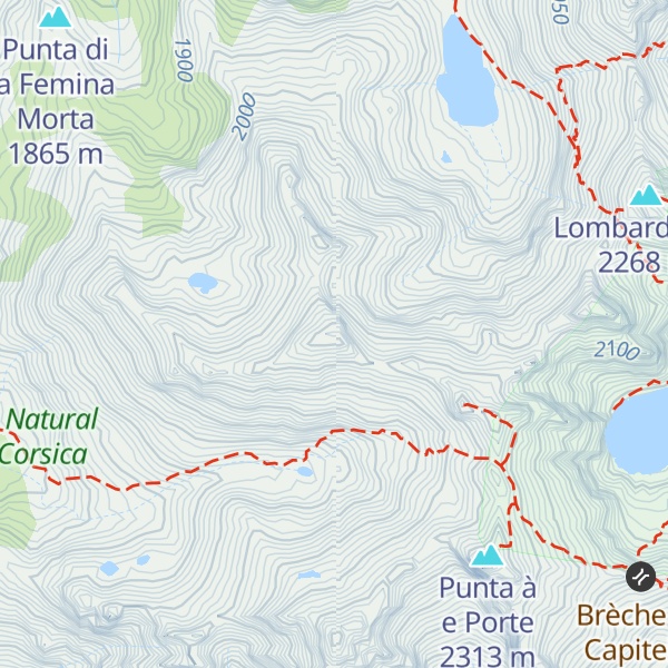 Map of Capo ai Sorbi