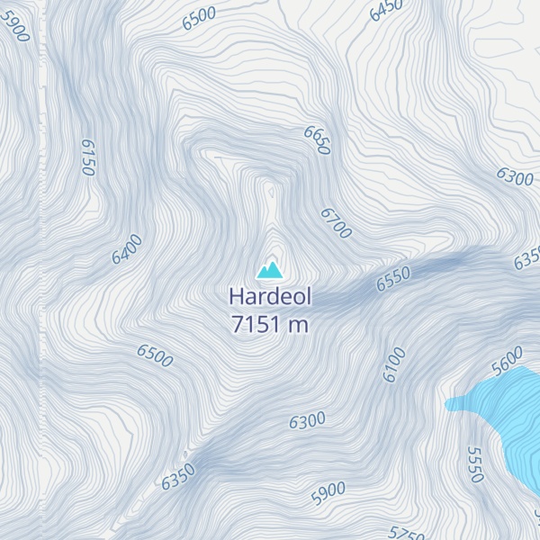 Map of Hardeol
