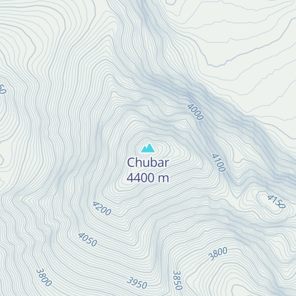 Map of Chubar