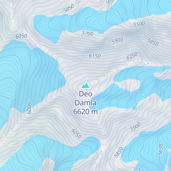 Map of Deo Damla