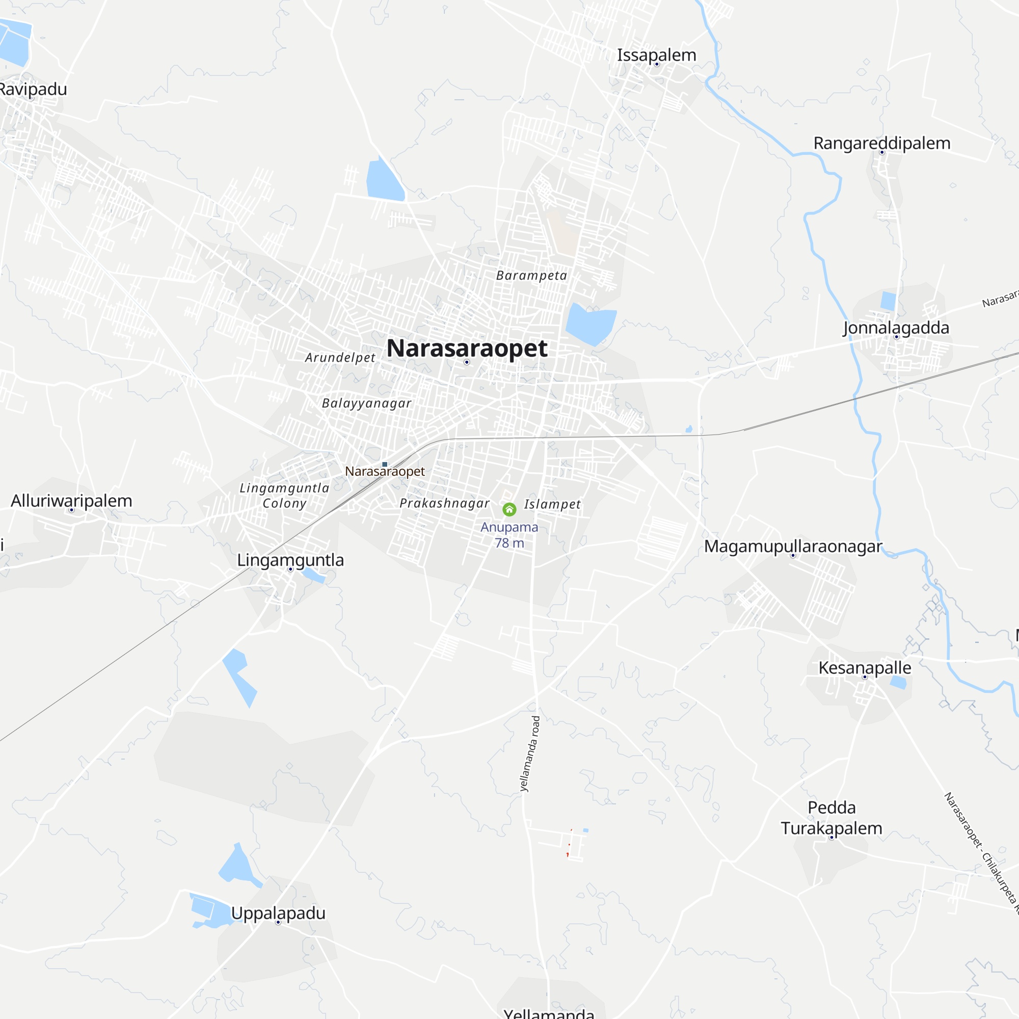 Anupama map