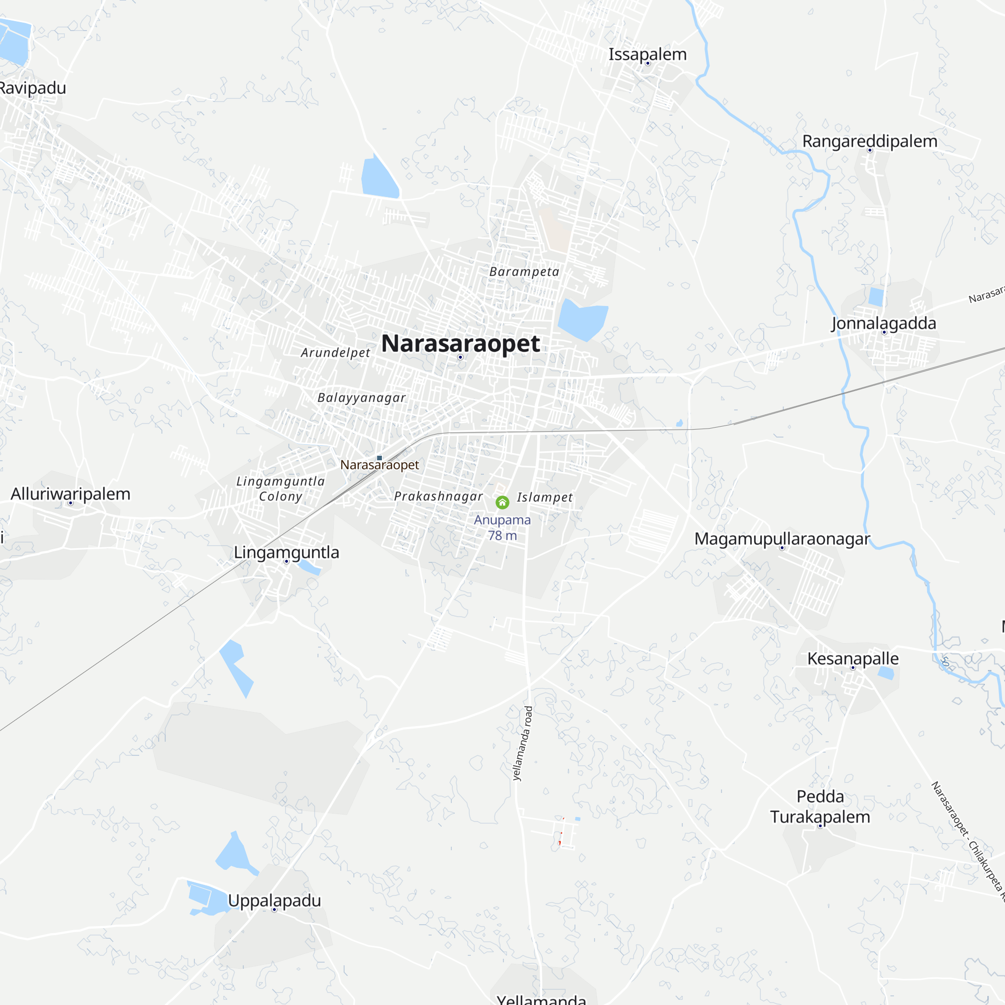 Anupama map