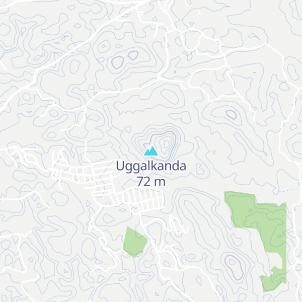 Map of Uggalkanda
