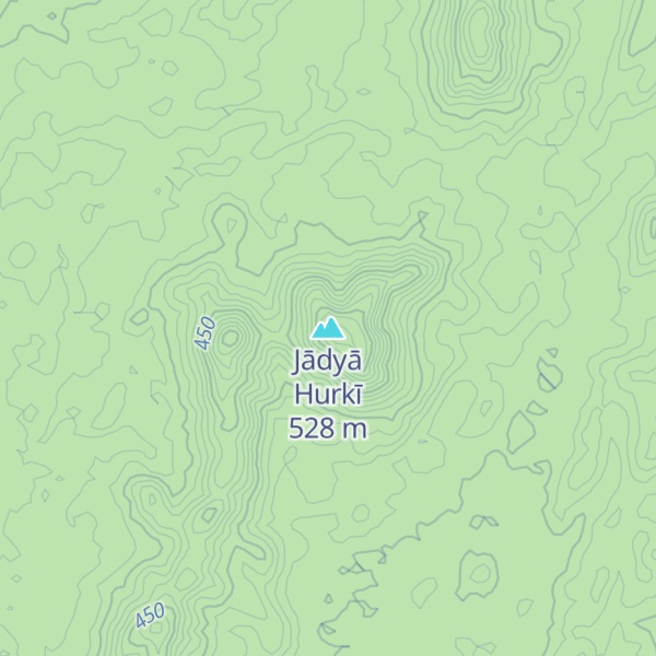 Map of Jādyā Hurkī