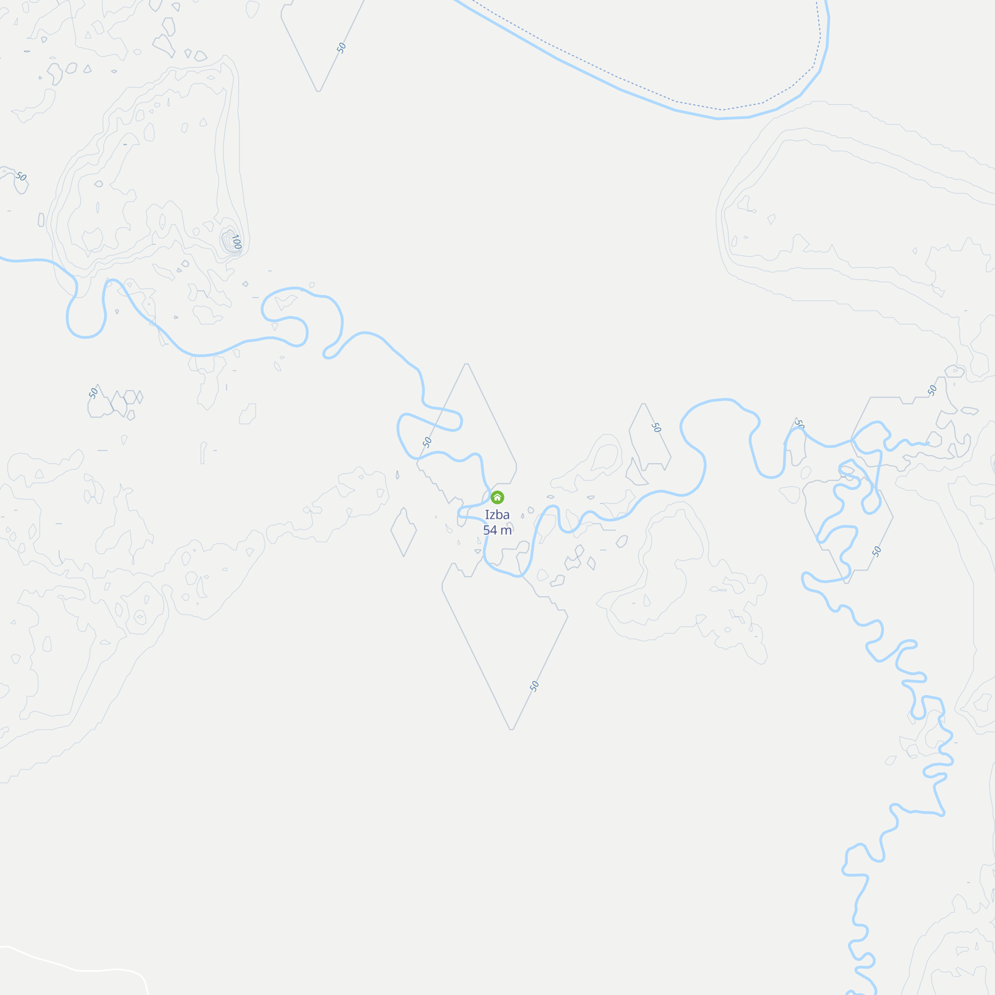 Izba map