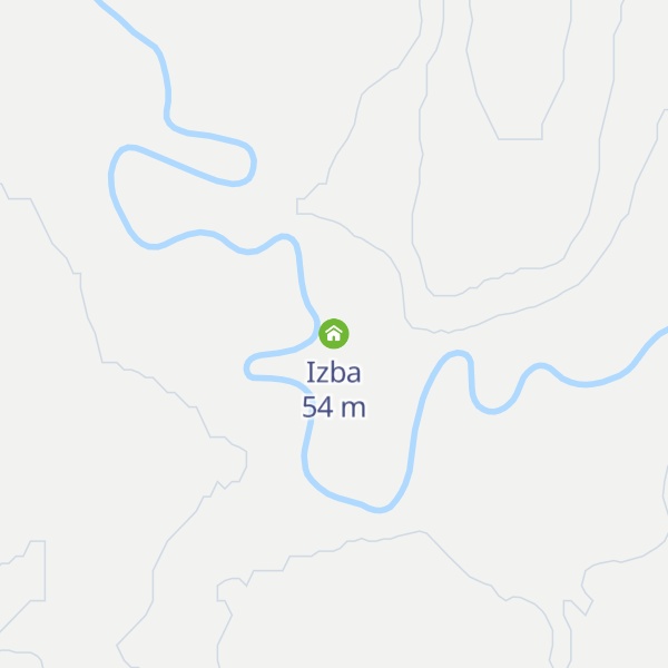 Map of Izba