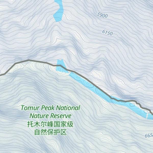 Map of 聂鲁峰 Vazha Pshavela
