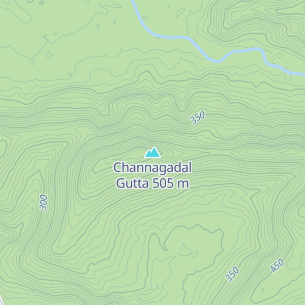 Map of Channagadal Gutta